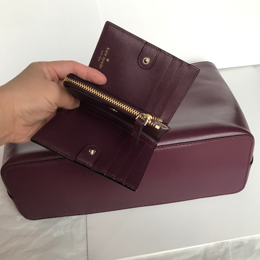 🍀SALE~kate spade tote set/shoulder bag & wallet - Picture 7 of 8